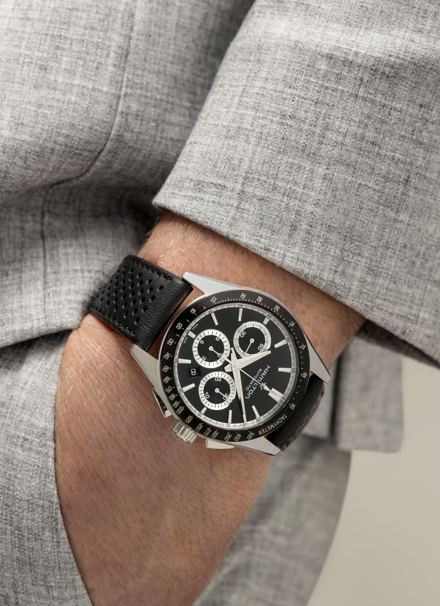 HAMILTON JAZZMASTER
PERFORMER AUTO CHRONO