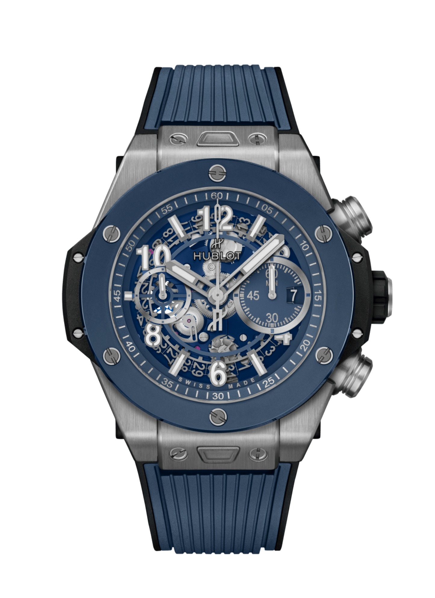 HUBLOT BIG BANG
UNICO TITANIUM BLUE CERAMIC