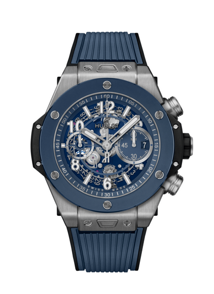 HUBLOT BIG BANG
UNICO TITANIUM BLUE CERAMIC