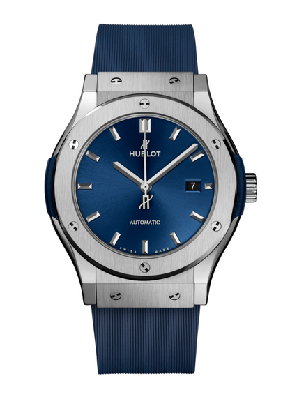 HUBLOT CLASSIC FUSION
TITANIUM BLUE