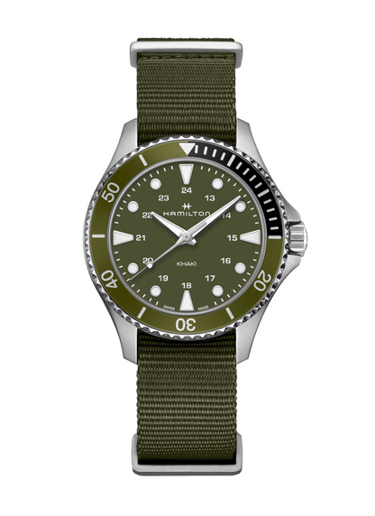 HAMILTON KHAKI NAVY
SCUBA QUARTZ