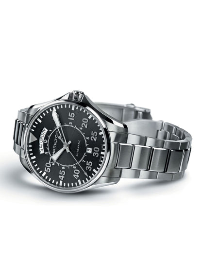 HAMILTON KHAKI AVIATION
PILOT DAY DATE AUTO