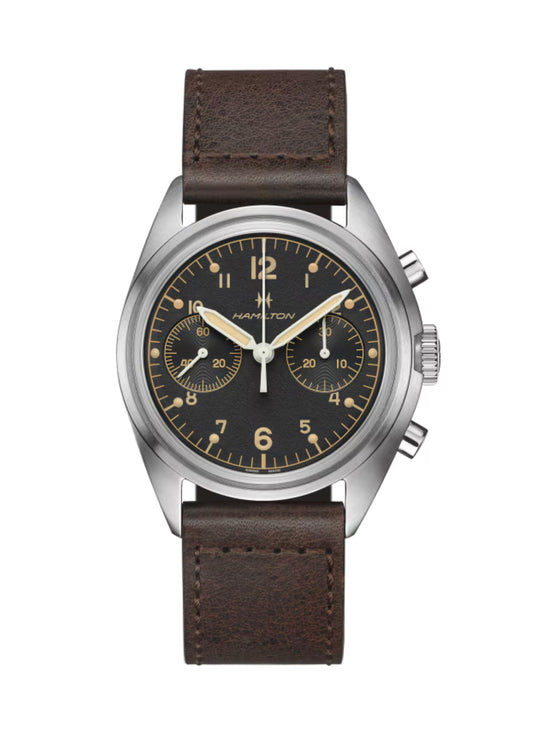 HAMILTON KHAKI AVIATION
PILOT PIONEER MECHANICAL CHRONO