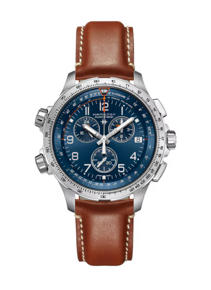 HAMILTON KHAKI AVIATION
X-WIND GMT CHRONO QUARTZ