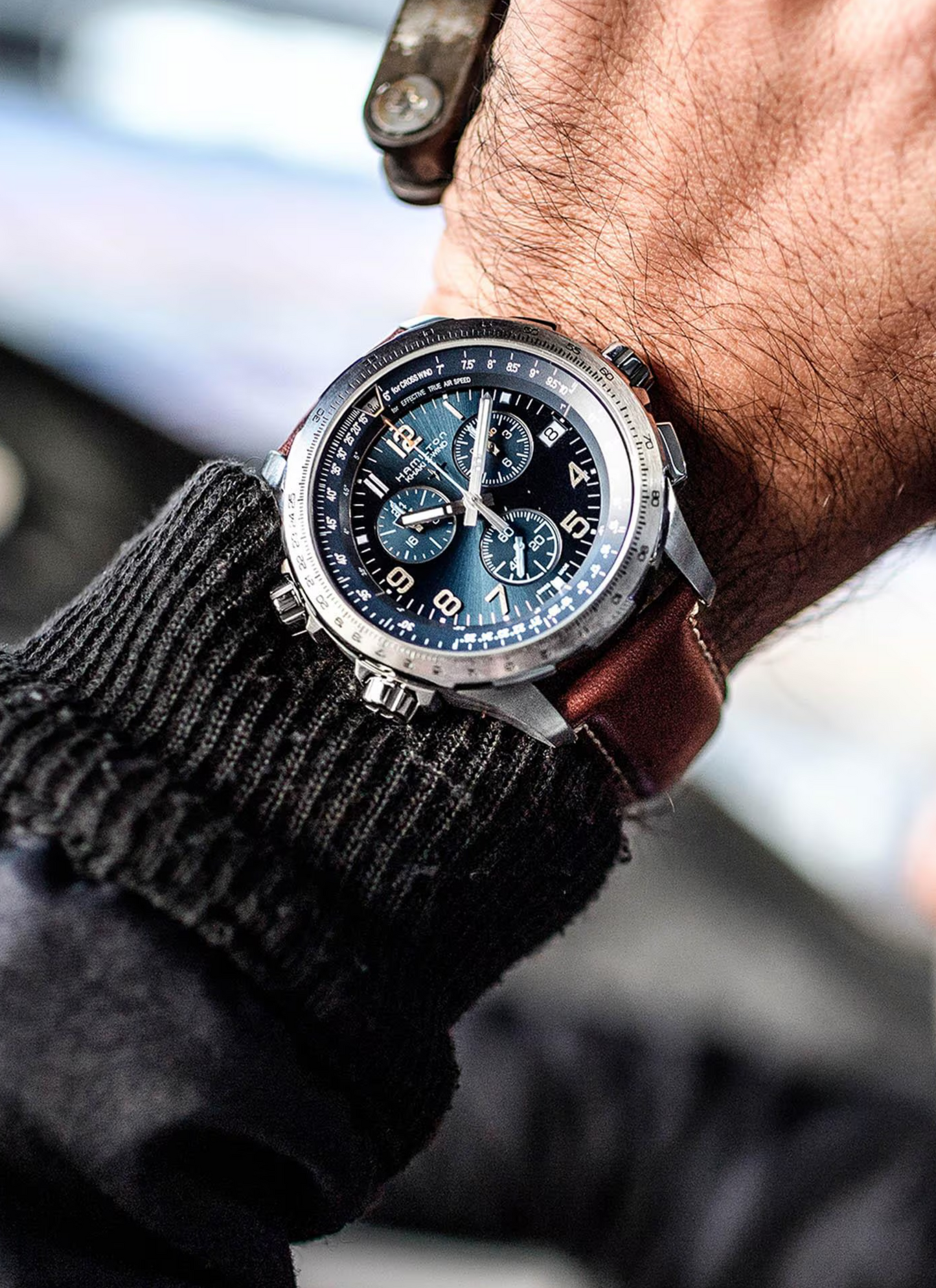 HAMILTON KHAKI AVIATION
X-WIND GMT CHRONO QUARTZ